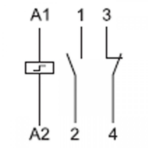 Step rele 1NO+1NC    24V AC - RELF20.23.8.024