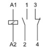Step rele 1NO+1NC    24V AC - RELF20.23.8.024