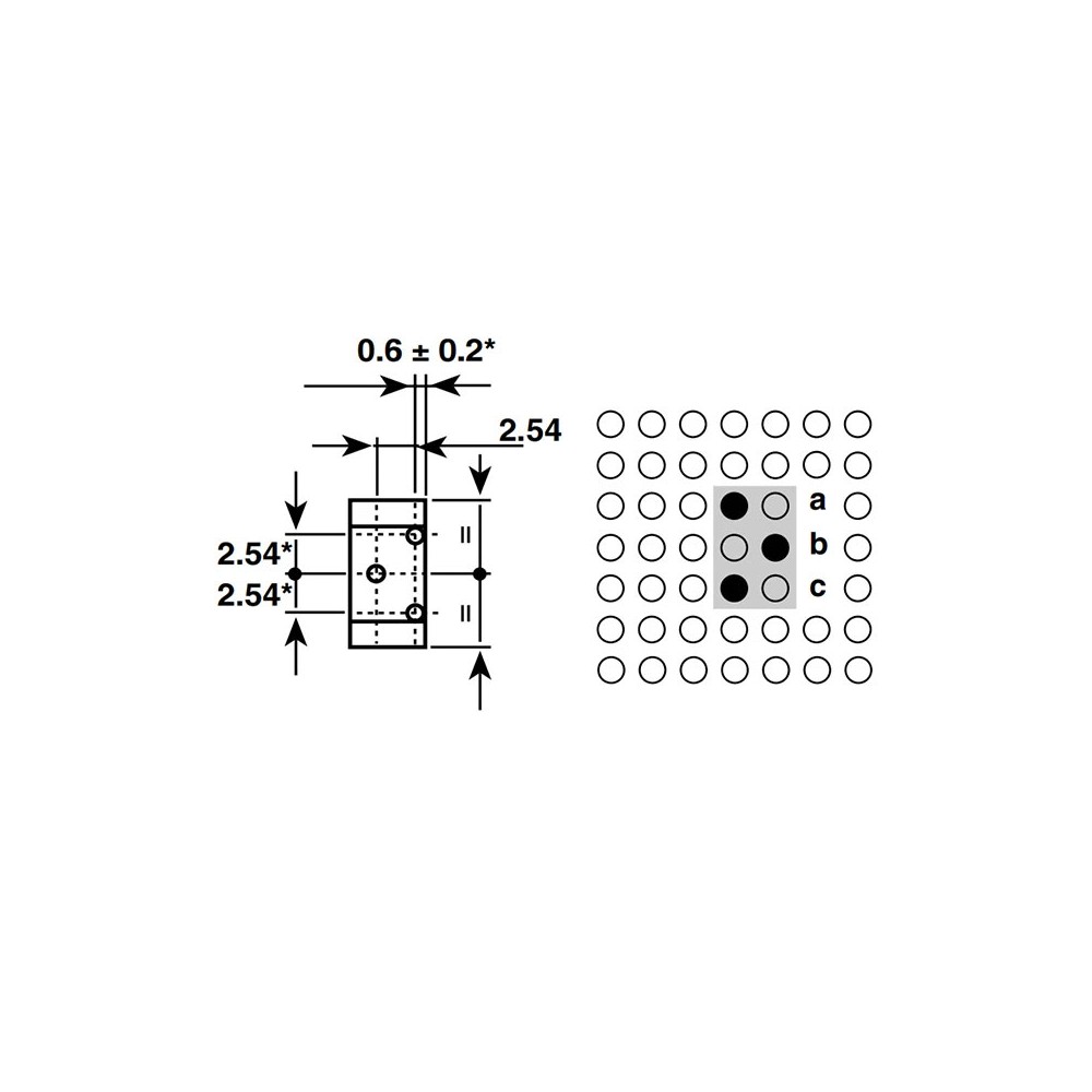 Trimer pot.  64W  20R - POTR64W-25