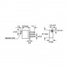 Trimer pot.  64W  20R - POTR64W-25