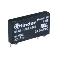 Slim SSR 1NO 2A 24VDC/240VAC FINDER