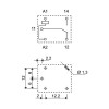Relej FINDER F3611.9.024 1xU 10A 24V DC - RELF36119024