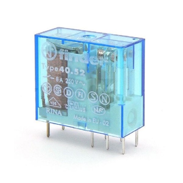 Rele Finder 2NO+2NC  8A 24 VAC 40.52.8.024.0000 - RELF4052-24VAC