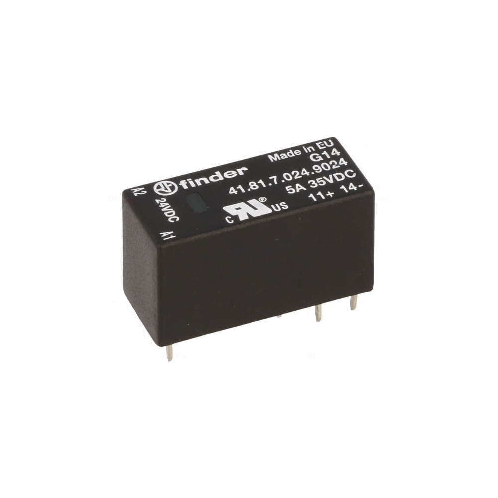 Relej 41.81.7.024.9024  24V DC, 5A 35V - RELF41817024