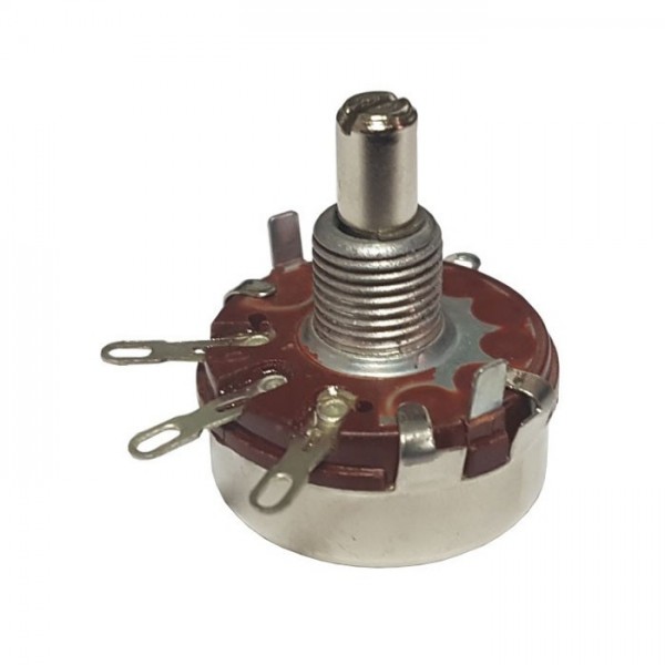 Potenciometar lin 10kΩ, 2W, Osovina Ø6x10mm - POTWTH118-10K