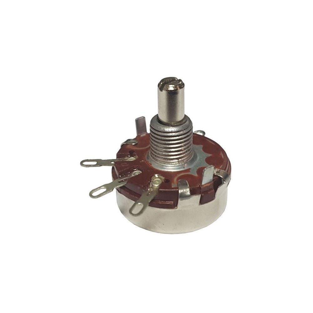 Potenciometar lin 10kΩ, 2W, Osovina Ø6x10mm - POTWTH118-10K