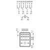 Rele Finder 80VDC 4CO,7A, 55.34.9.080.000 - RELF5534-80DC