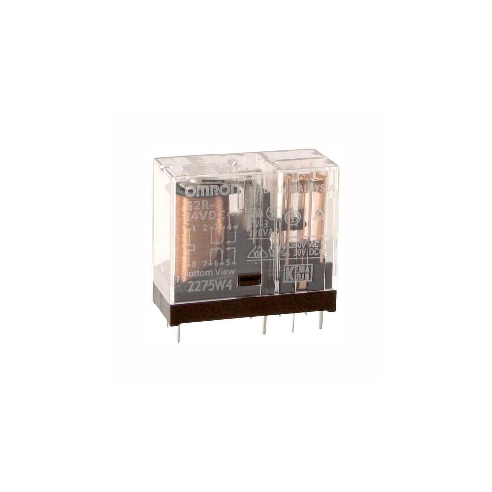 Relej G2R-2 24V (6V, 5A, 2x M+R) 68 R - REL-G2R2-6