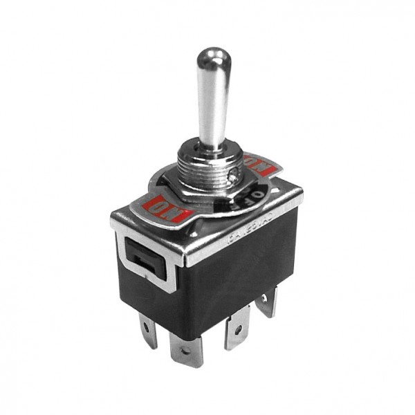 Prek.kip 10A 250VAC  UIU 12mm Taster - PREKK2UIU-T